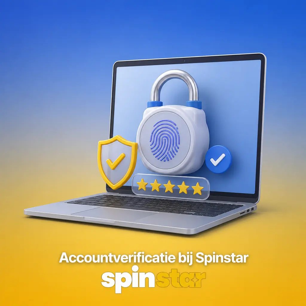 Accountverificatie proces bij Spinstar