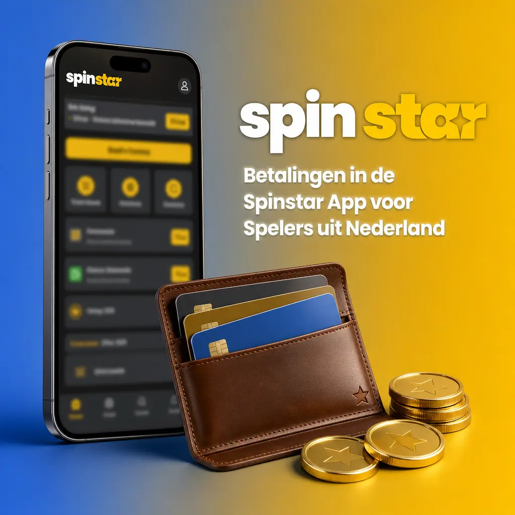 Beschikbare betaalmethoden voor spelers uit Nederland in de Spinstar app