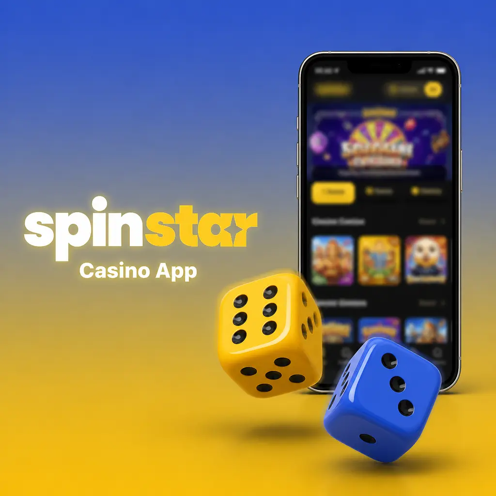Spinstar Casino App startscherm met live evenementen